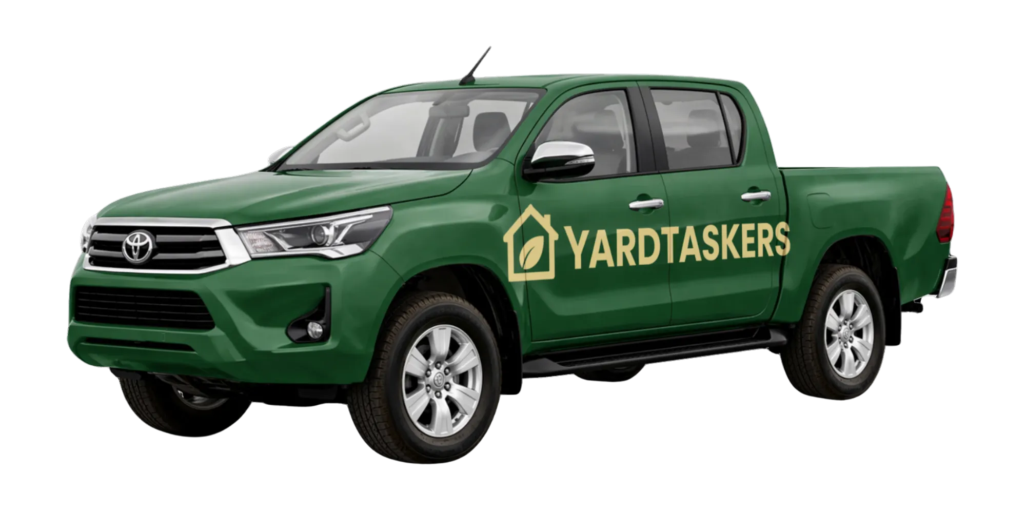 YardTaskers branded Hilux — servicing the Gold Coast